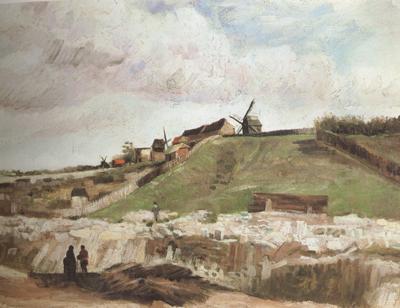 Vincent Van Gogh Montmartre:Quarry,the Mills (nn04) Norge oil painting art